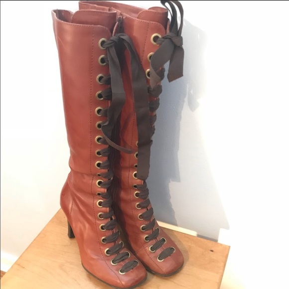 bronx lace up boots